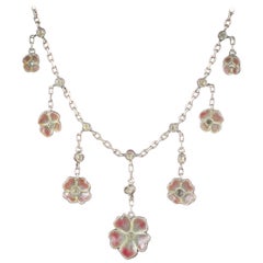 Enamel Chain Necklaces