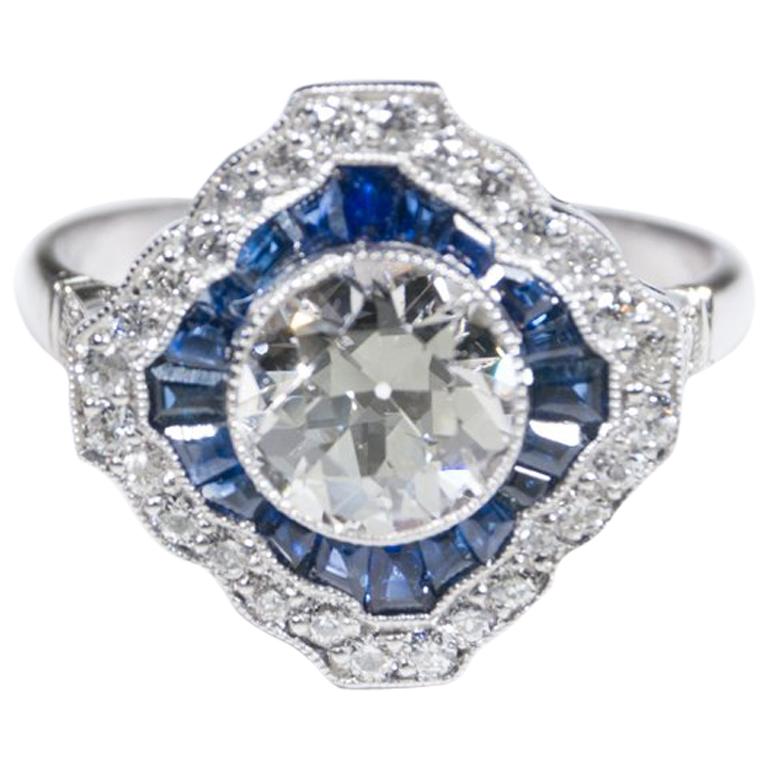 Art Deco Sapphire Rings For Sale – Adr Alpujarra