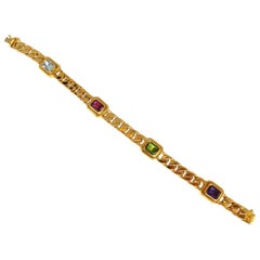 Aquamarine Tennis Bracelets