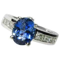 Aquamarine Solitaire Rings