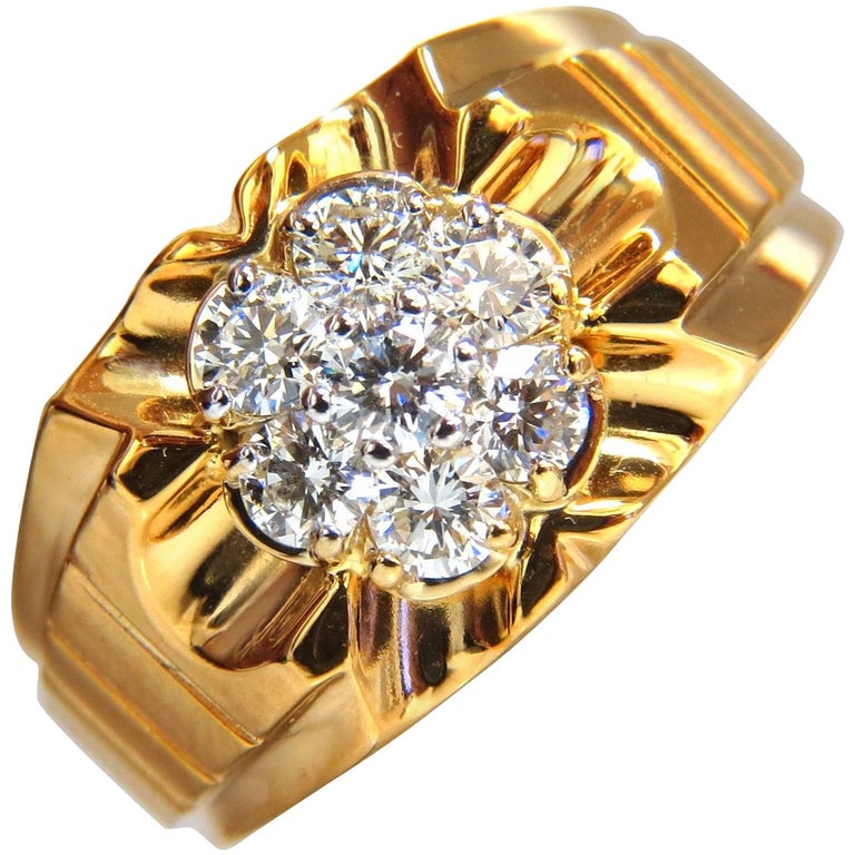Natural Tiger Eye Gold Ring Natural Tiger Eye Gold Ring