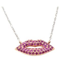 Ruby Pendant Necklaces