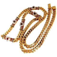Sapphire Pendant Necklaces