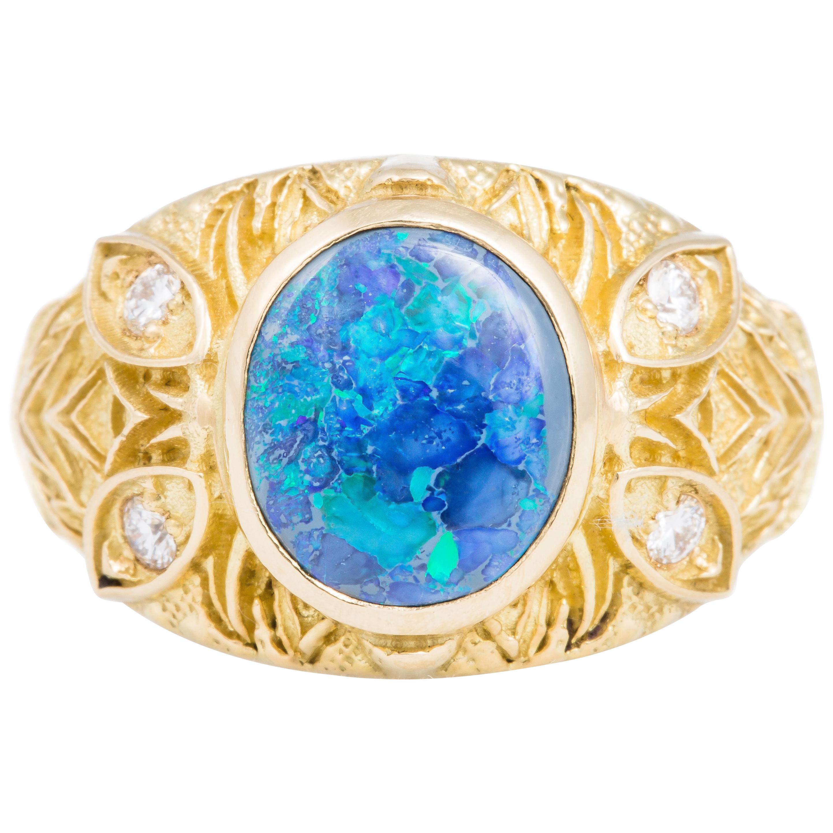 A'donna Opal Ring