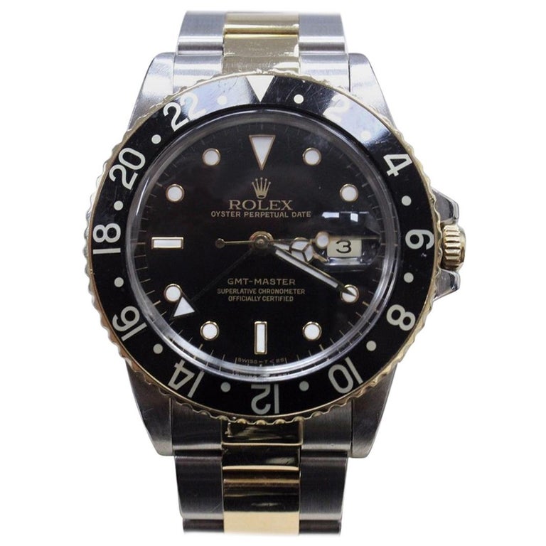 rolex gmt master root beer ref 16753 for sale at 1stdibs