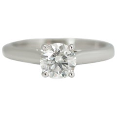 Platinum Solitaire Rings