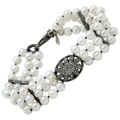 Silver Beaded Bracelets