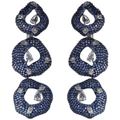 Sapphire Dangle Earrings