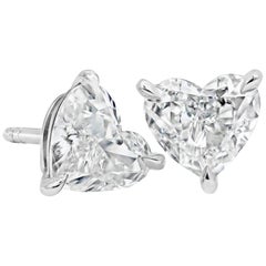 Platinum Stud Earrings