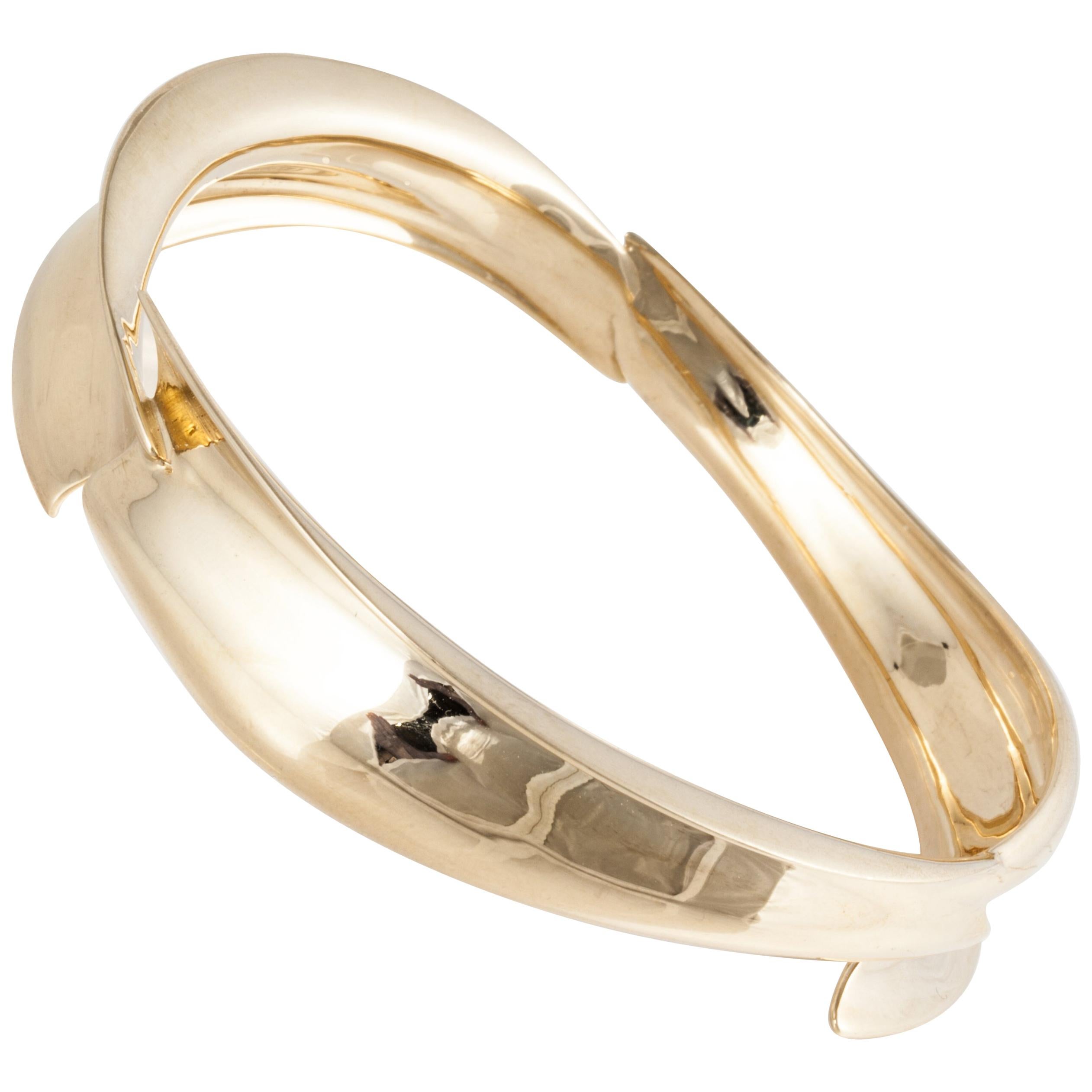 18K Tiffany & Co. Frank Gehry Gold Armband