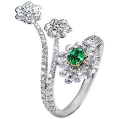 Emerald Cocktail Rings