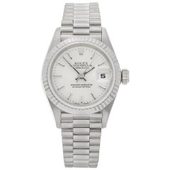 1995 Rolex Datejust 26 White Gold 69179 Wristwatch