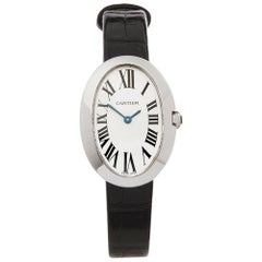 2010's Cartier Baignoire White Gold W8000001 Wristwatch