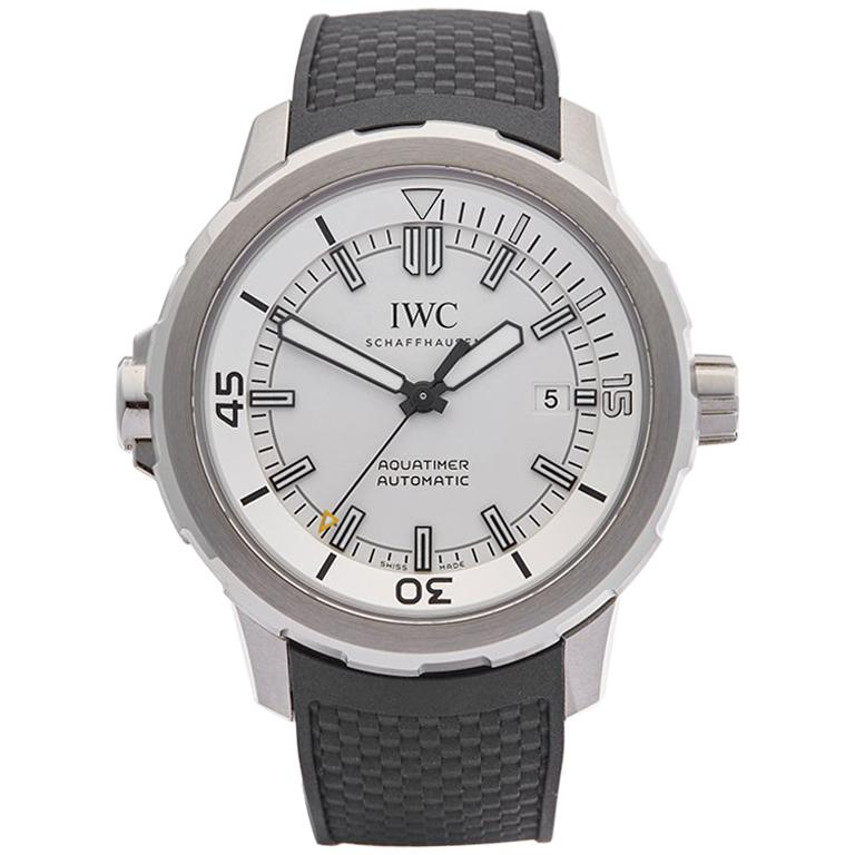 2014 IWC Aquatimer Stainless Steel IW329003 Wristwatch