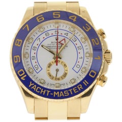 Rolex Yacht-Master II 116688 18 Karat Yellow Gold 2008 Box/Paper/Warranty #25-1
