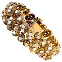 Van Cleef & Arpels Gold and Diamonds Bracelet