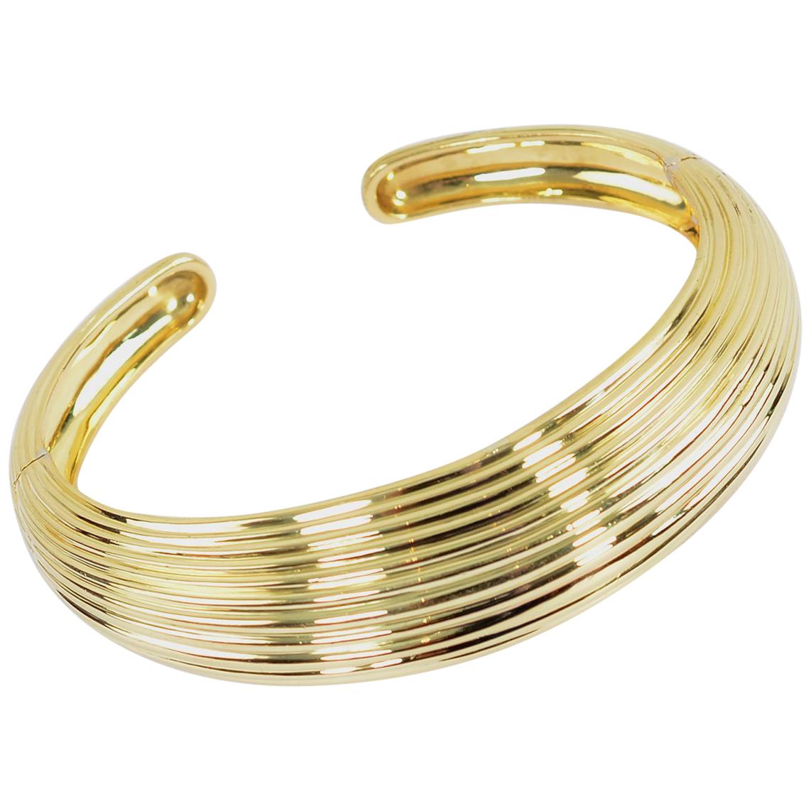 Tiffany & Co. Gold Cuff Bracelet
