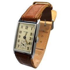 Vintage Art Deco Tank Style Gents Wristwatch by Provita
