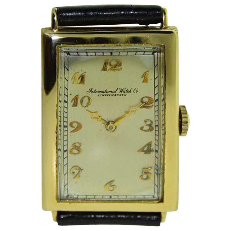 Art Deco Watch by I.W.C