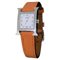 Hermes Heure H Stainless Steel Quartz Wristwatch