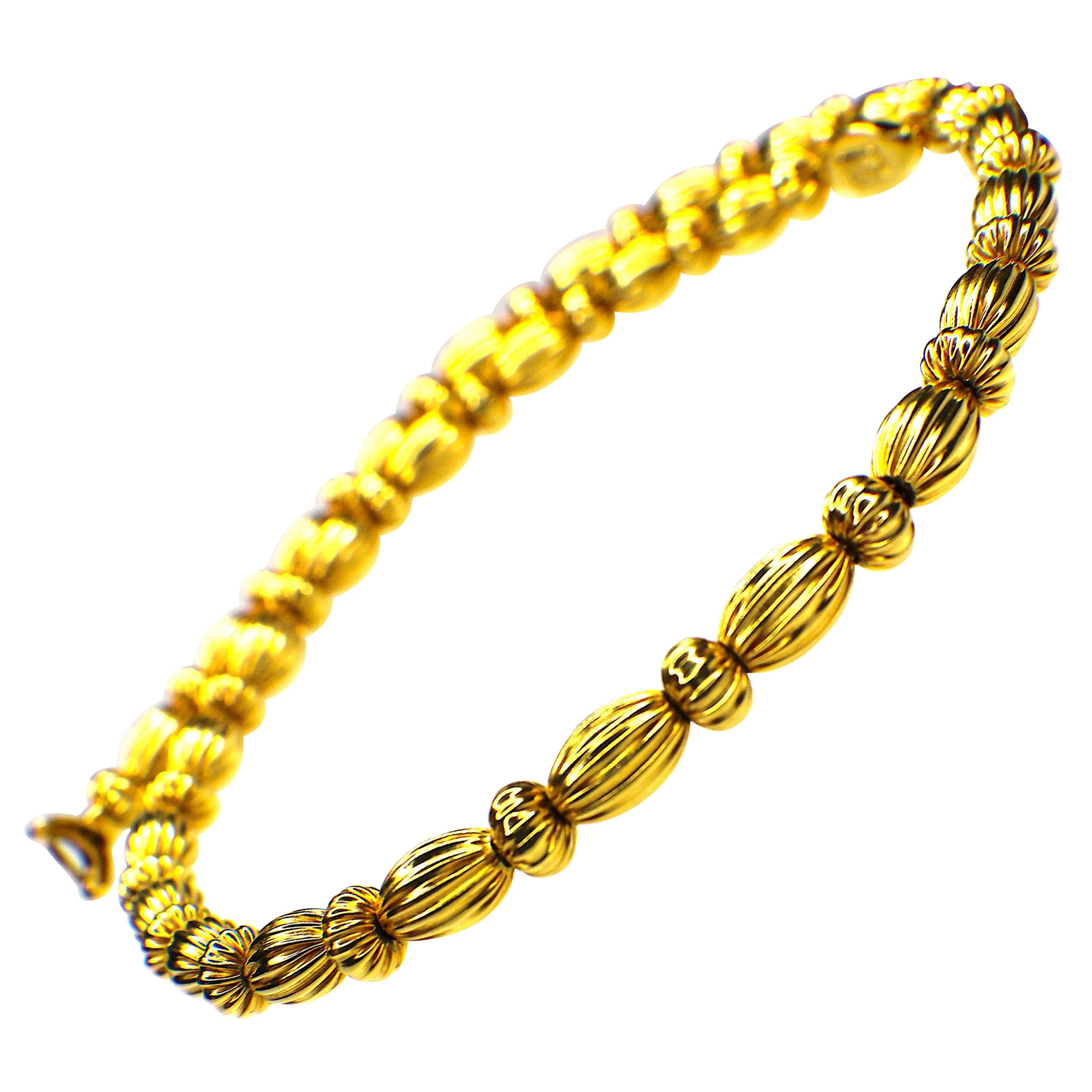 GEMOLITHOS "Seeds" Necklace 18 Karat Gold