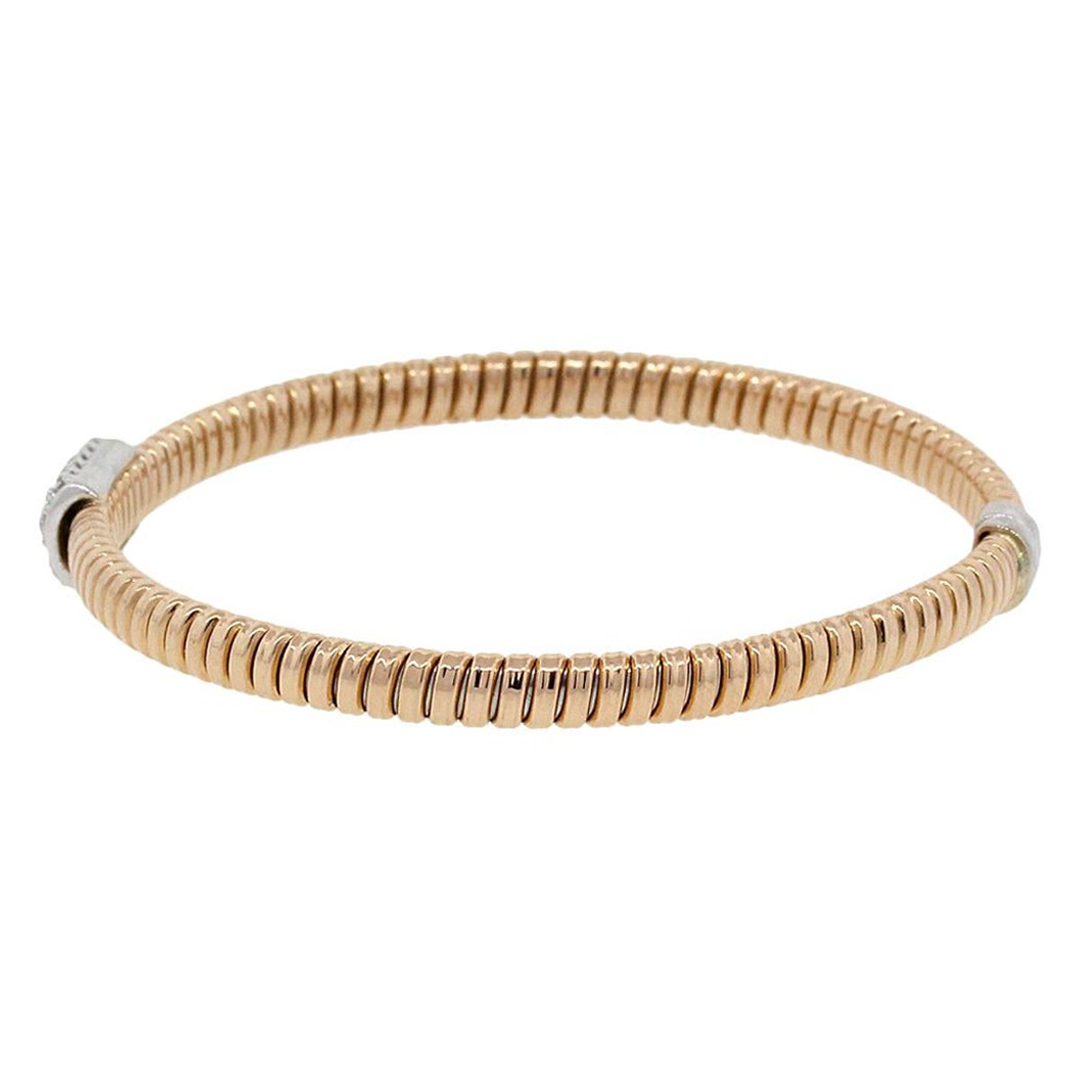 Brazalete flexible con diamantes