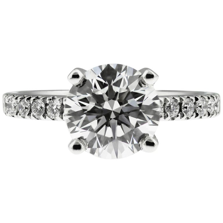 GIA Certified Diamond 2.21 Carat G VS1 Single Stone Solitaire Engagement Ring 1