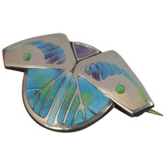 arts and crafts enamel brooches Vintage Edwardian Arts
Crafts Solid Silver and Enamel Brooch