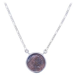 Constantine The Great Coin Silver Necklace
