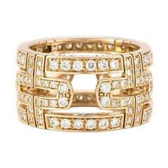 Bulgari - Bague Parentesi en or rose et diamants 1::65 carat