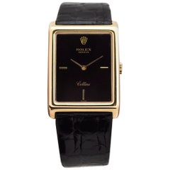 Vintage Rolex Cellini Reference 4105 in 18 Karat Yellow Gold, 1981