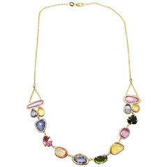 Sapphire Multi-Strand Necklaces