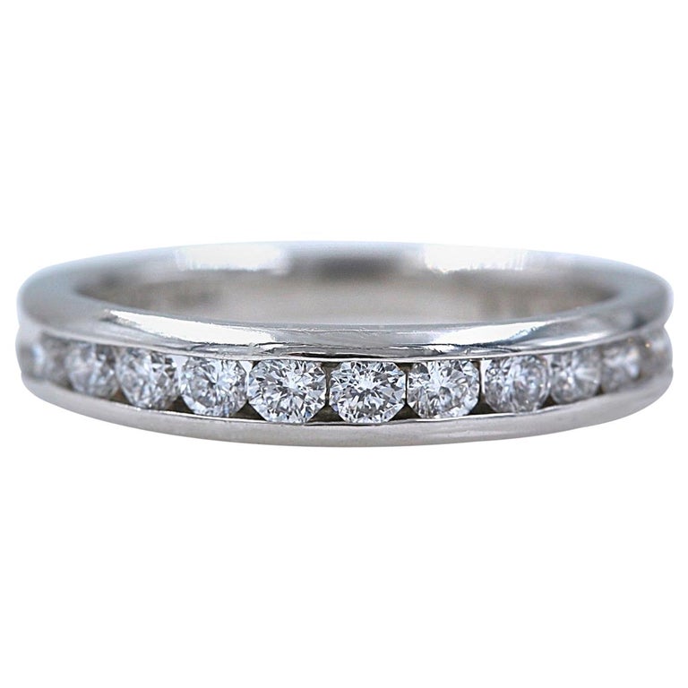  Zales  Octillion Platinum Diamond Wedding Band Ring For 