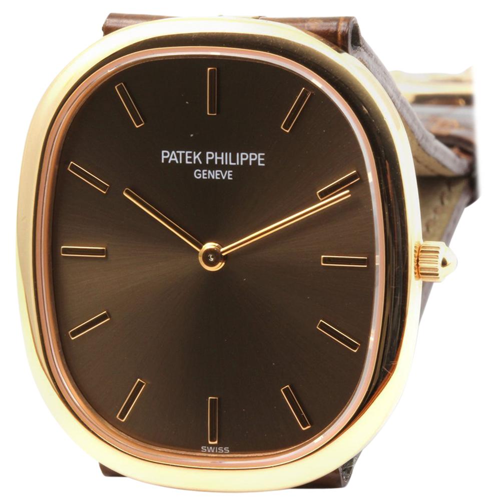 Patek Philippe 3738/100R Rose Gold Golden Ellipse Watch New Never Worn