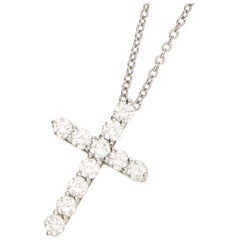Pendentif croix en diamant Tiffany & Co
