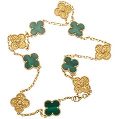 Van Cleef & Arpels Limited Edition Alhambra Necklace