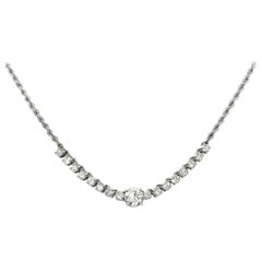 18 Karat Antique Diamond Necklace