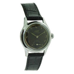 Tissot Stainless Steel Wrist Watch Original Dial, circa 1950s