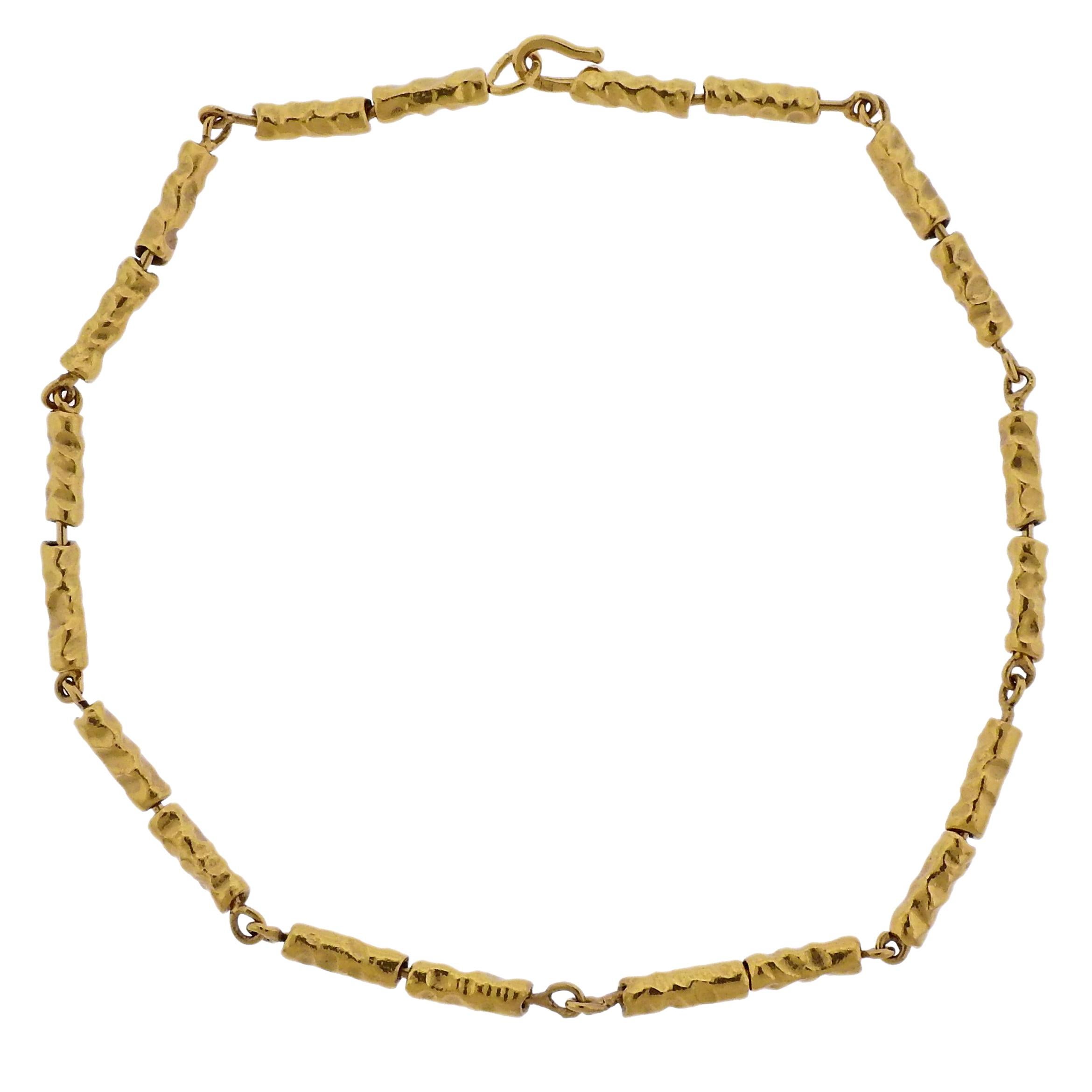 Jean Mahie Gold Necklace