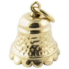 Vintage 14 Karat Yellow Gold Bell Charm