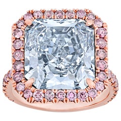 Fancy Blue Diamond Ring, 10.06 Carat