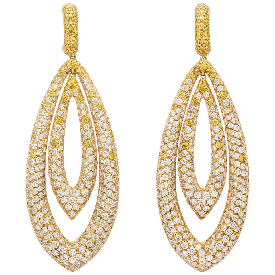 Diamond, Antique and Vintage Earrings - 19,121 For Sale at 1stdibs ...