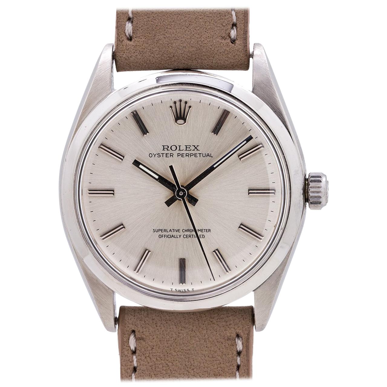 Rolex Oyster Perpetual Ref 1002 Chronometer, circa 1966