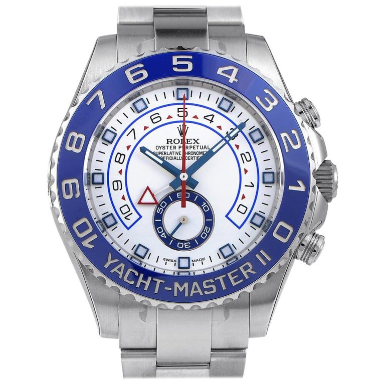 Oyster Perpetual YachtMaster II 116680, Certified Authentic For Sale