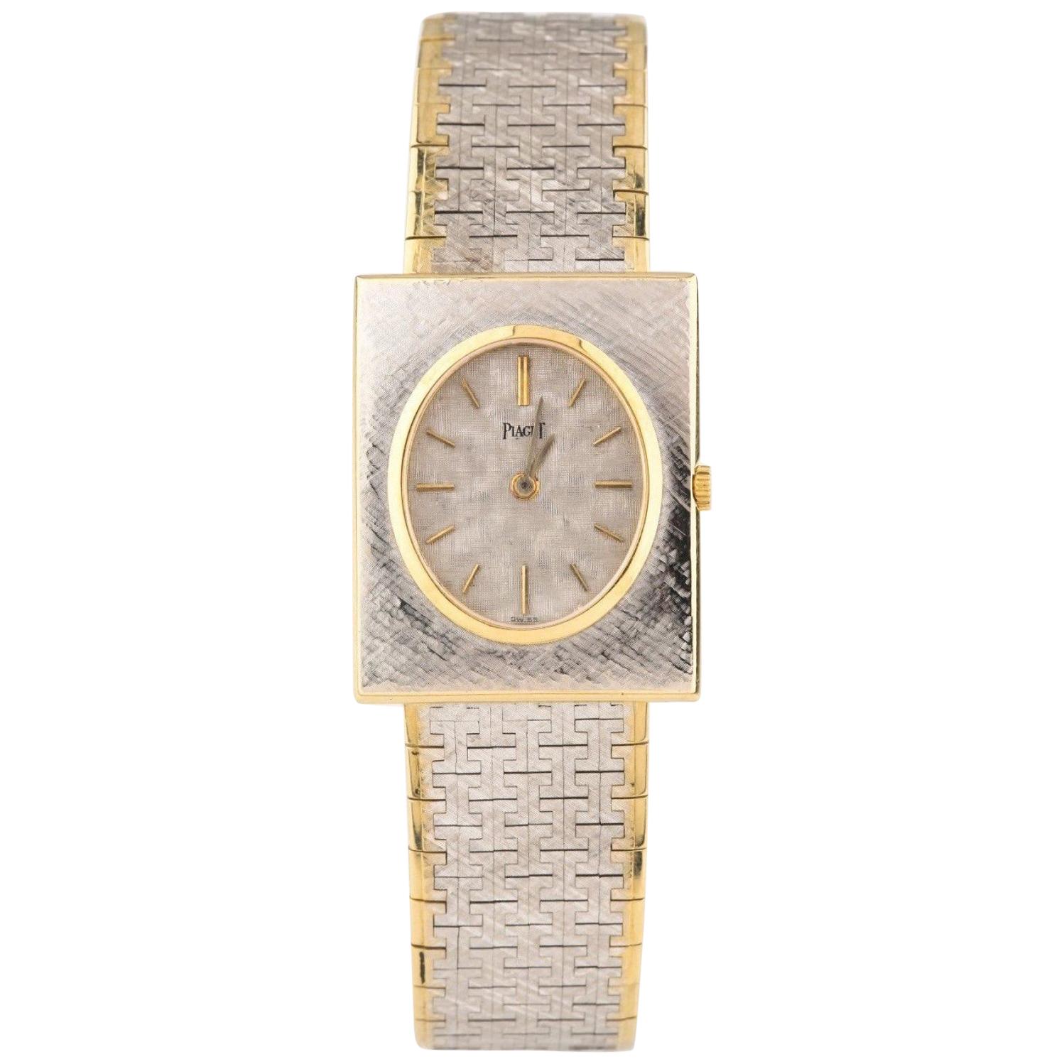 Piaget Women's Ultra-Thin 18 Karat Two-Tone Gold Hand-Winding Watch