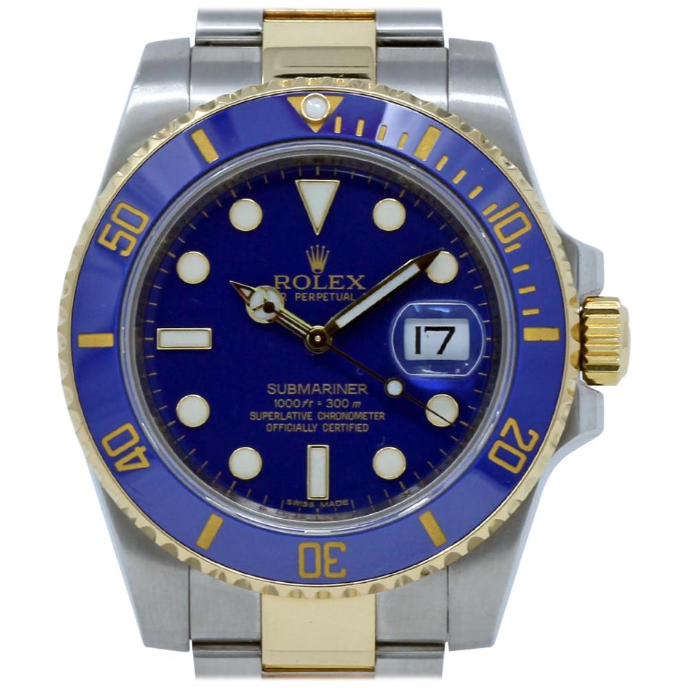 rolex 116613 blue