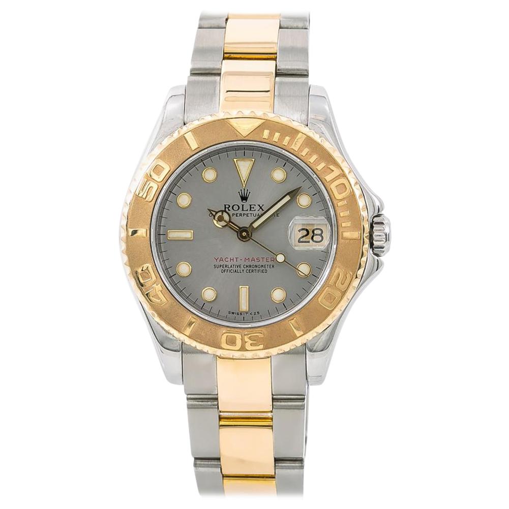 Rolex 68623 Yacht-Master Unisex Two-Tone Stainless Steel Automatic Watch For Sale