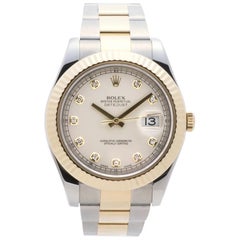 Rolex Datejust II 116333 Men’s Automatic Two-Tone Stainless Steel Diamond Dial