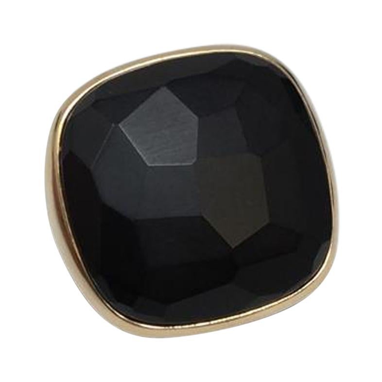 18 Karat Pomellato Jet Rose Gold Ring For Sale