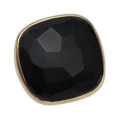 18 Karat Pomellato Jet Rose Gold Ring